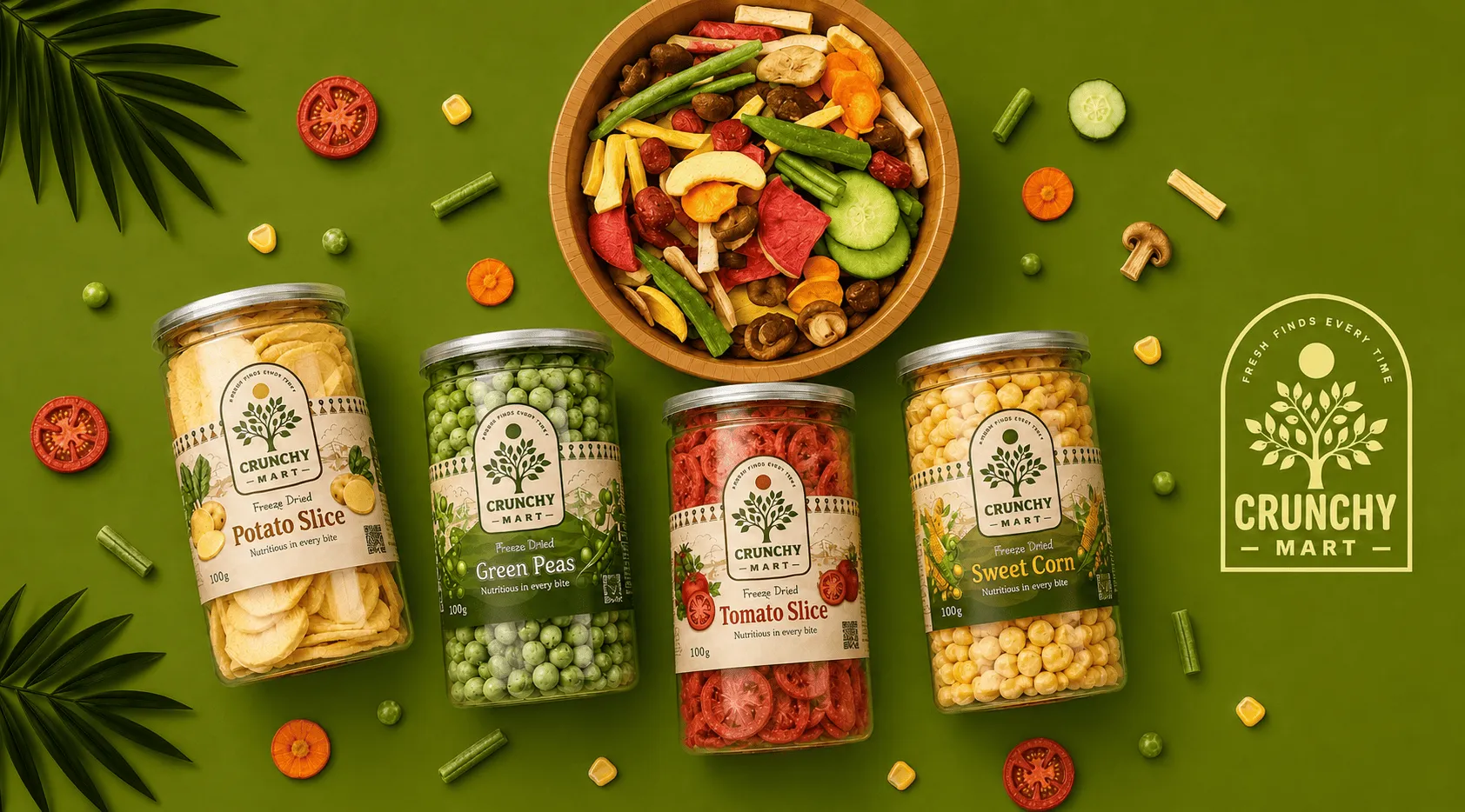 Freeze Dried Vegetables