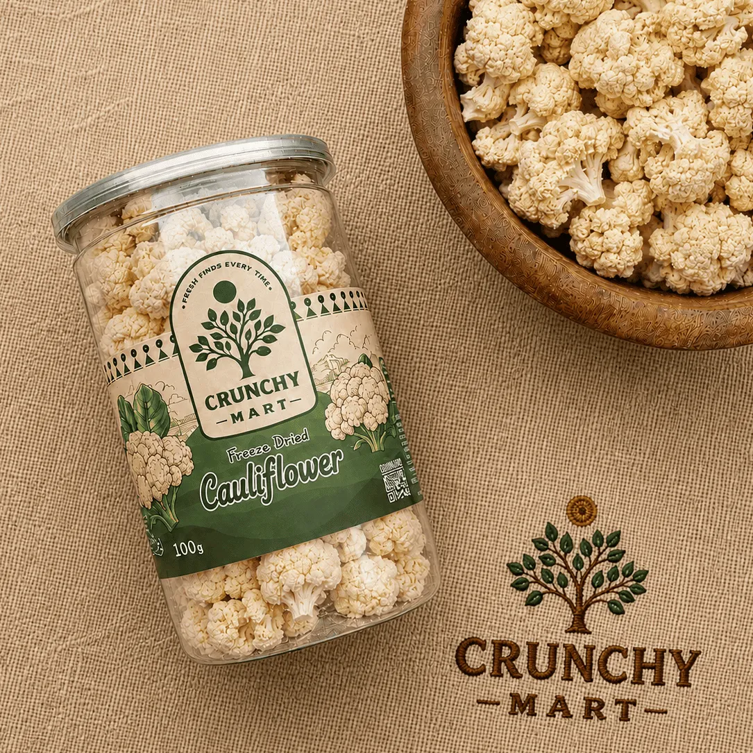Premium Freeze-Dried Cauliflower