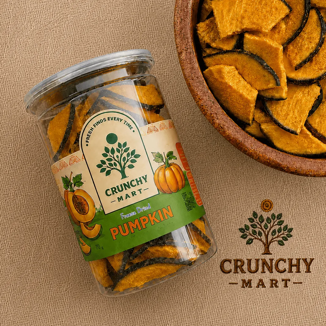 Premium Freeze-Dried Pumpkin
