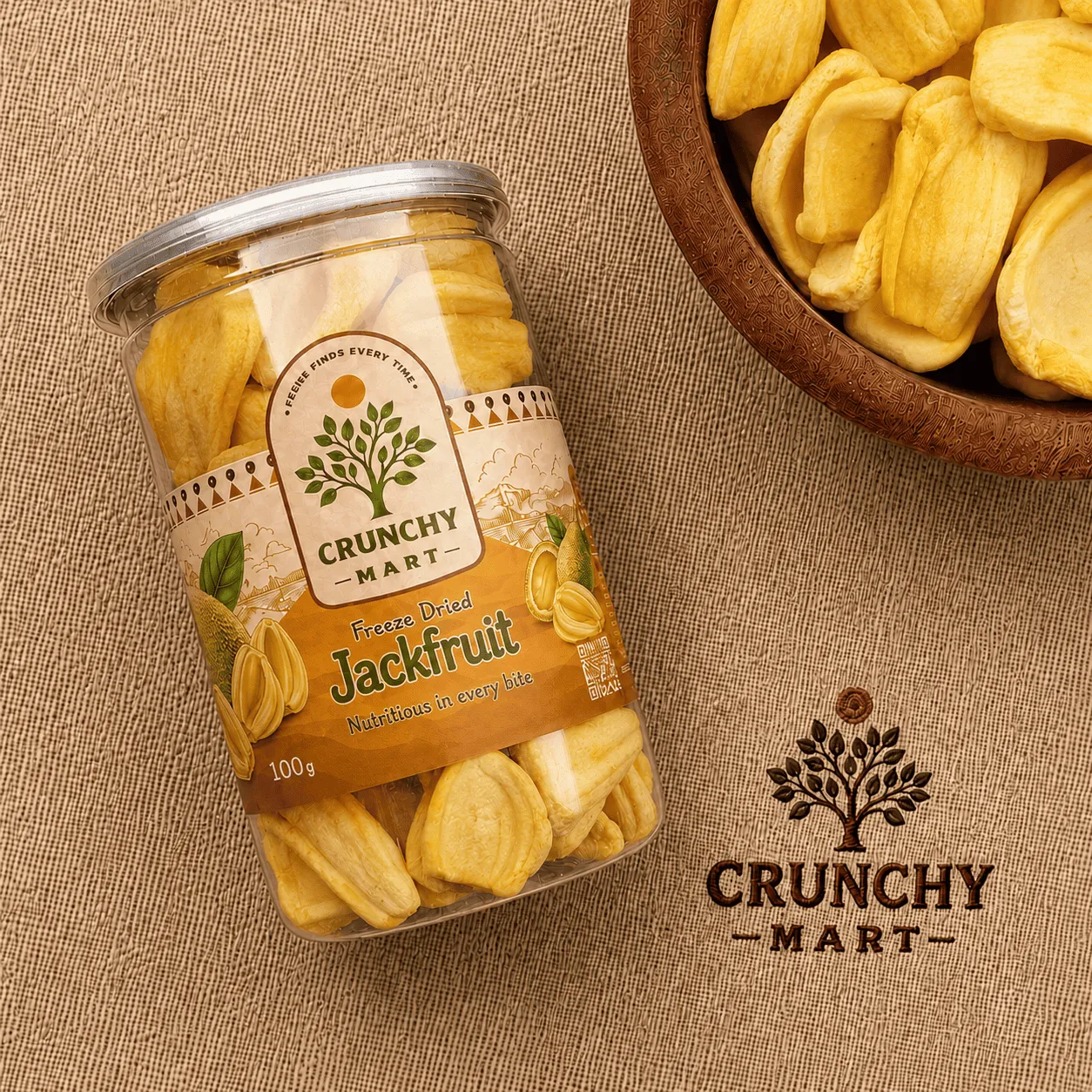 Premium Freeze-Dried Jackfruit