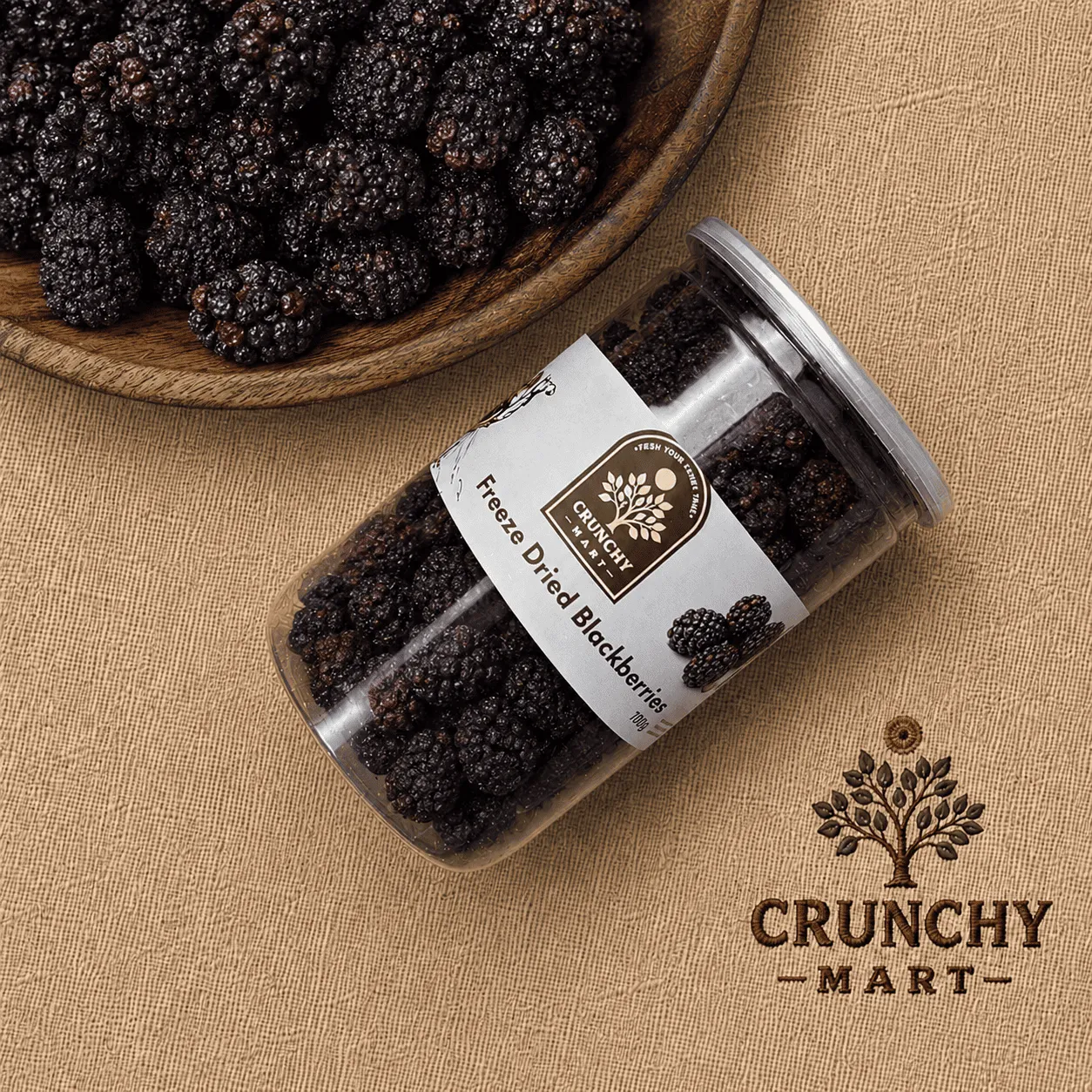 Premium Freeze-Dried Blackberry