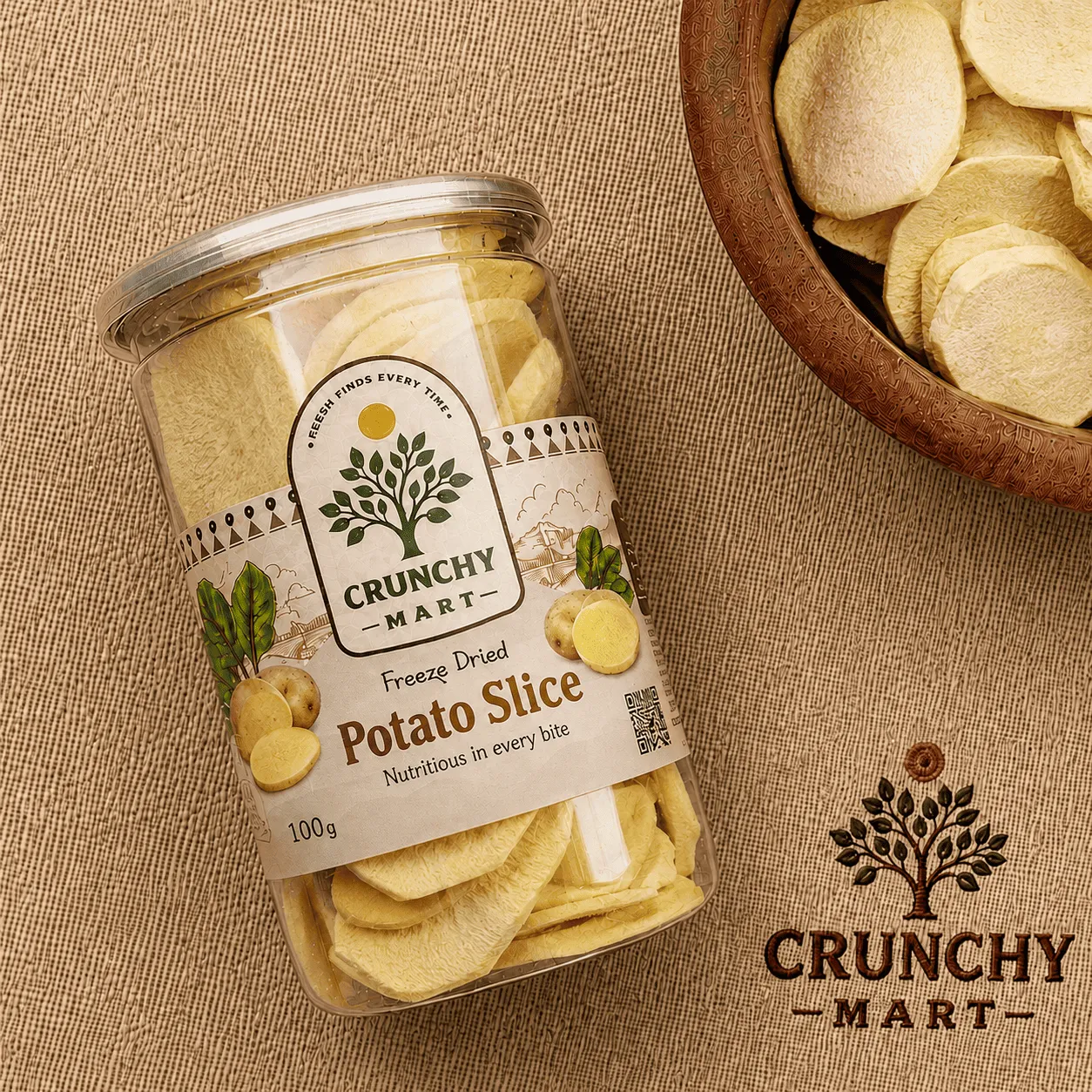 Premium Freeze-Dried Potato