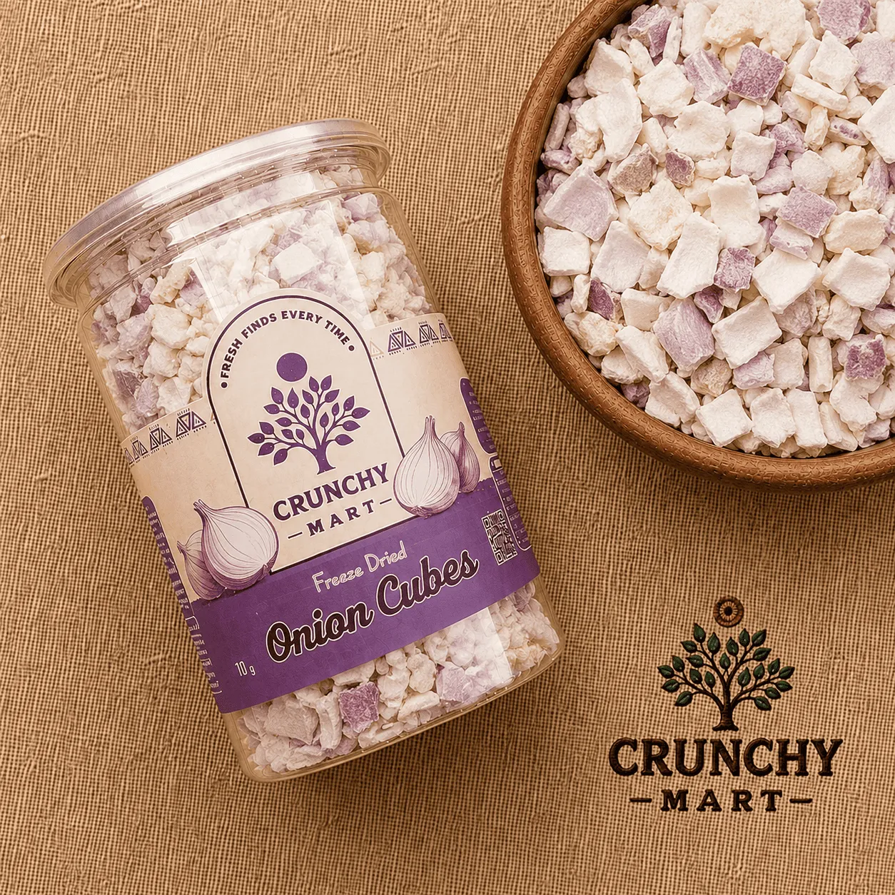 Premium Freeze-Dried Onion