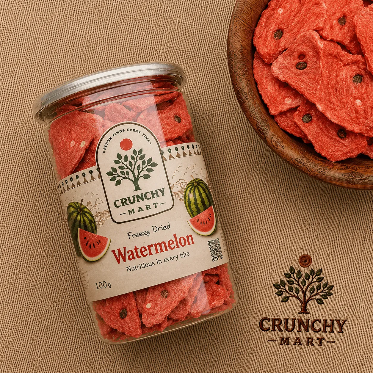 Premium Freeze-Dried Watermelon