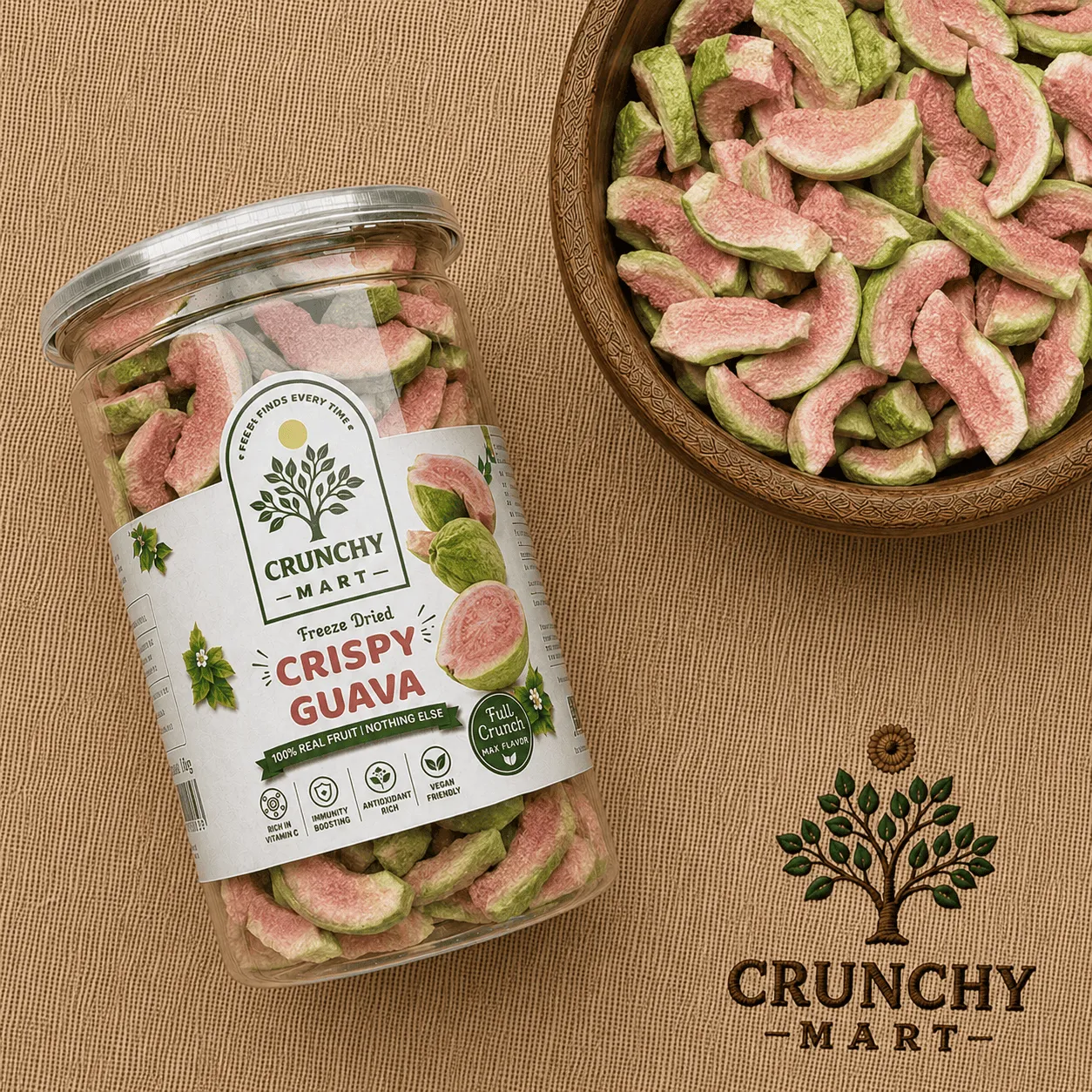 Premium Freeze-Dried Guava
