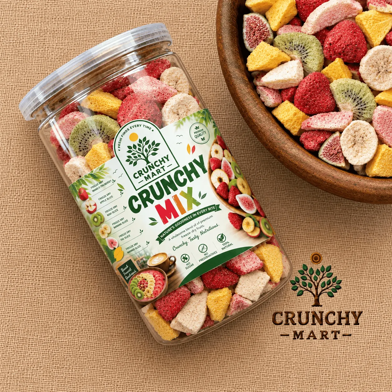 Premium Freeze-Dried Crunchy Mix