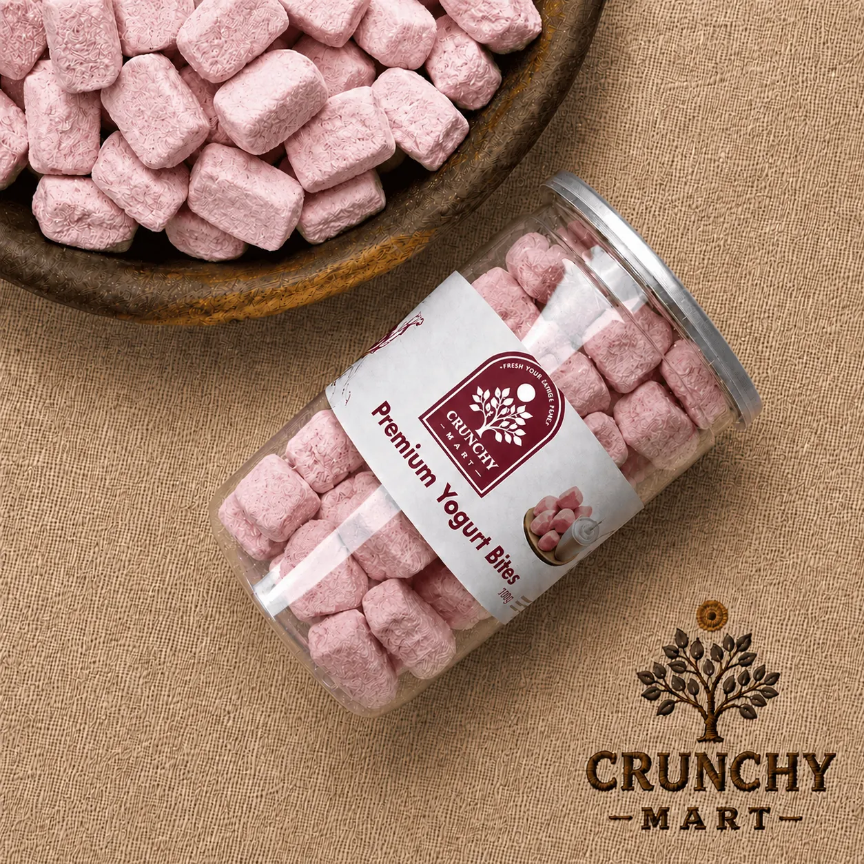 Premium Freeze-Dried Yogurt Bites