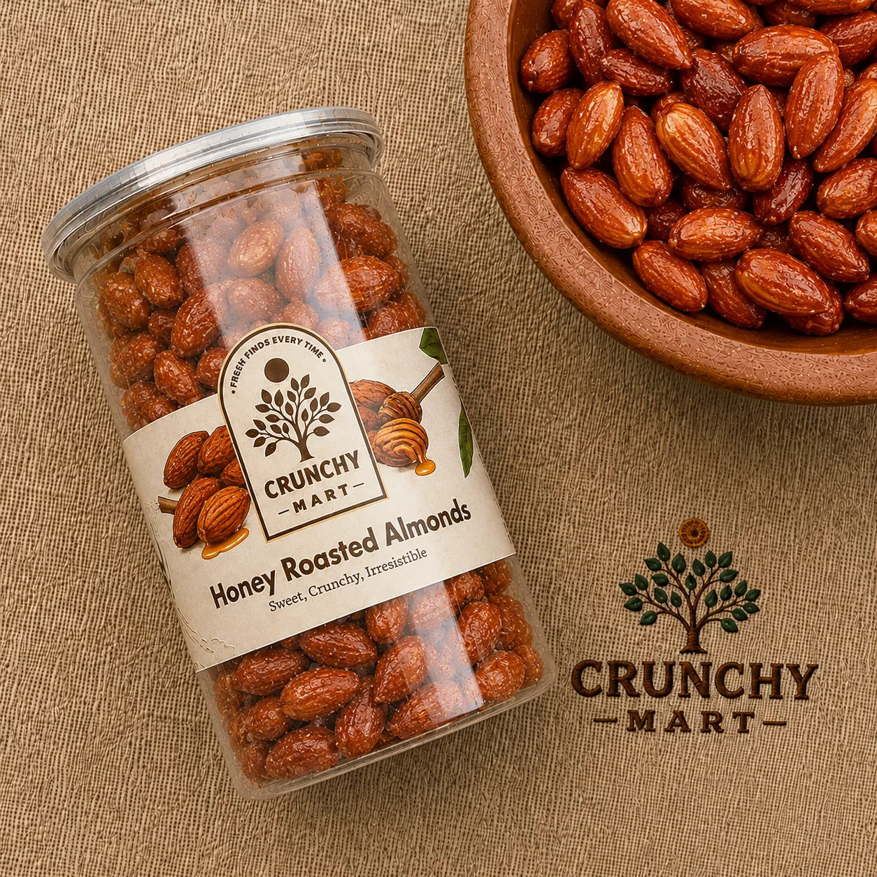 Honey Roasted Almonds