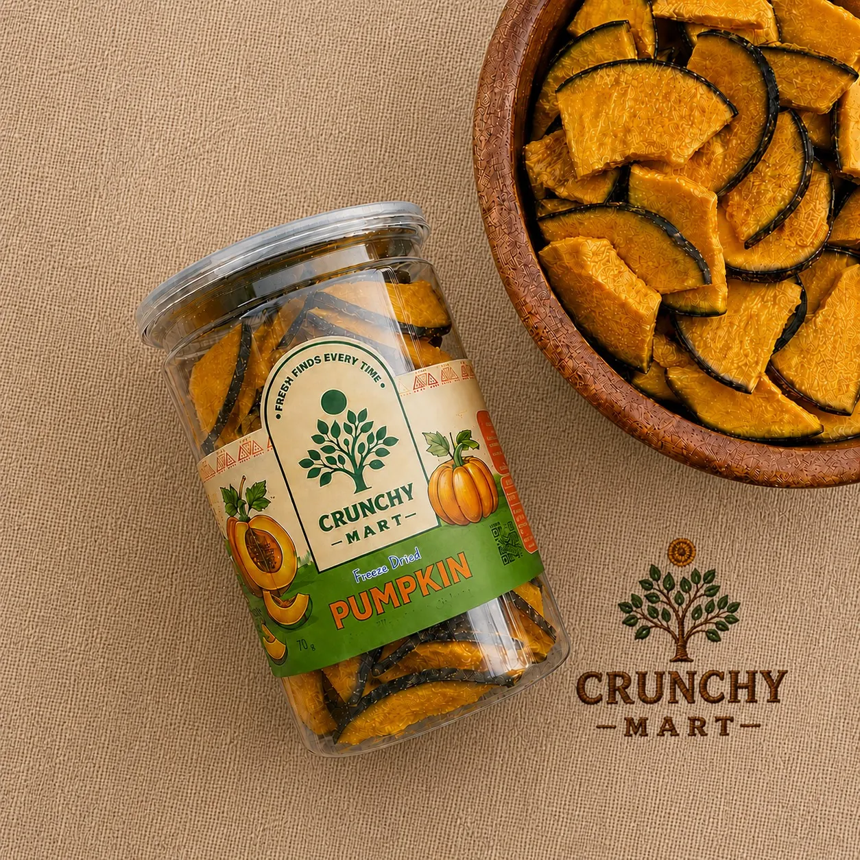 Premium Freeze-Dried Pumpkin - 2
