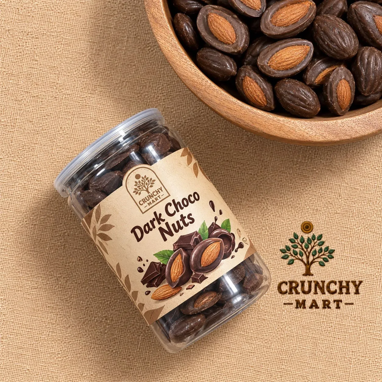 Premium Dark Choco Nuts